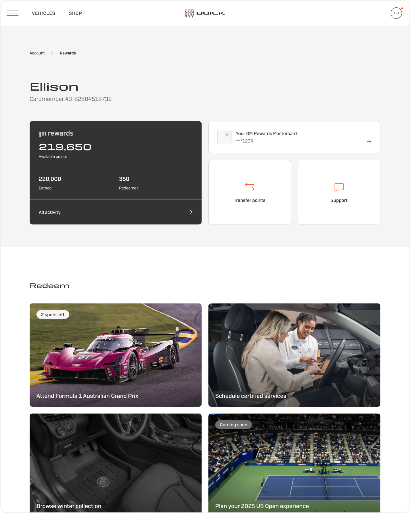 Re-centering around a unified dashboard